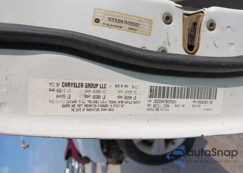 2011 Dodge Caliber Mainstreet from USA, damaged, VIN 1B3CB3HA7BD255201